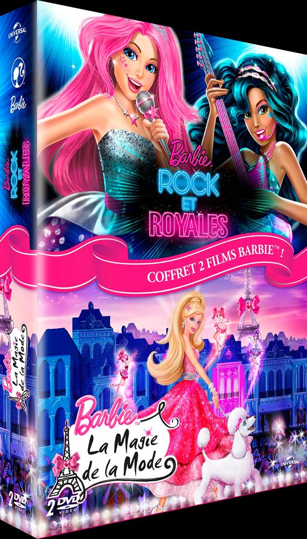Coffret Barbie : Rock Et Royales Magie De La Mode [DVD] - flash vidéo