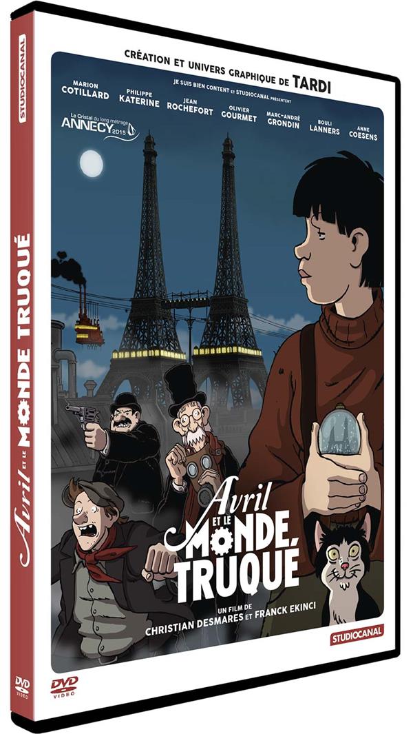 Avril et le monde truqué [DVD] - flash vidéo
