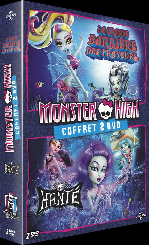 Coffret Monster High : Hanté La Grande Barrière De Frayeurs [DVD] - flash vidéo
