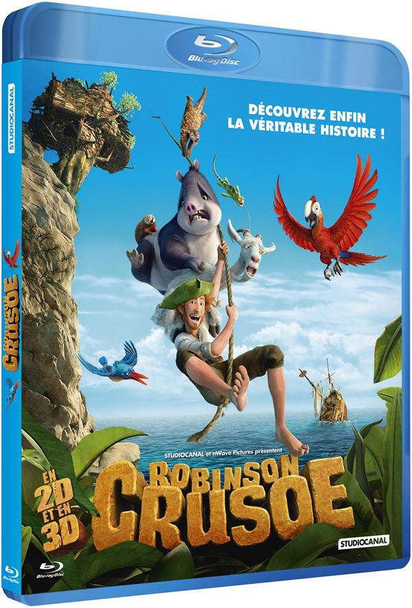 Robinson Crusoe [Blu-ray 3D] - flash vidéo