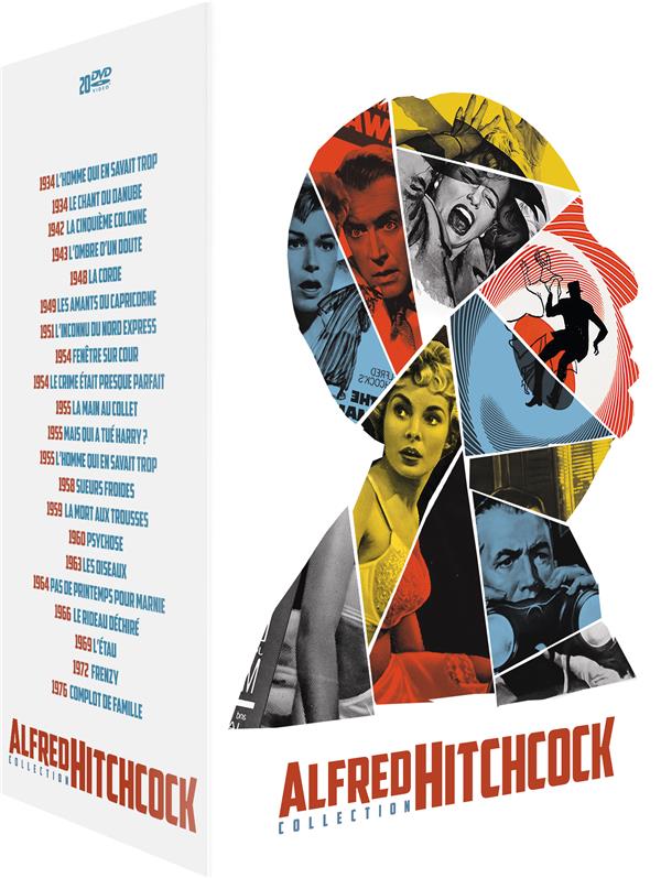 Coffret Hitchcock 20 films [DVD]