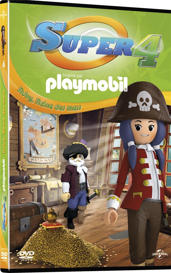 Playmobil Super 4, Vol. 6 : Ruby, Reine Des Mers [DVD] - flash vidéo