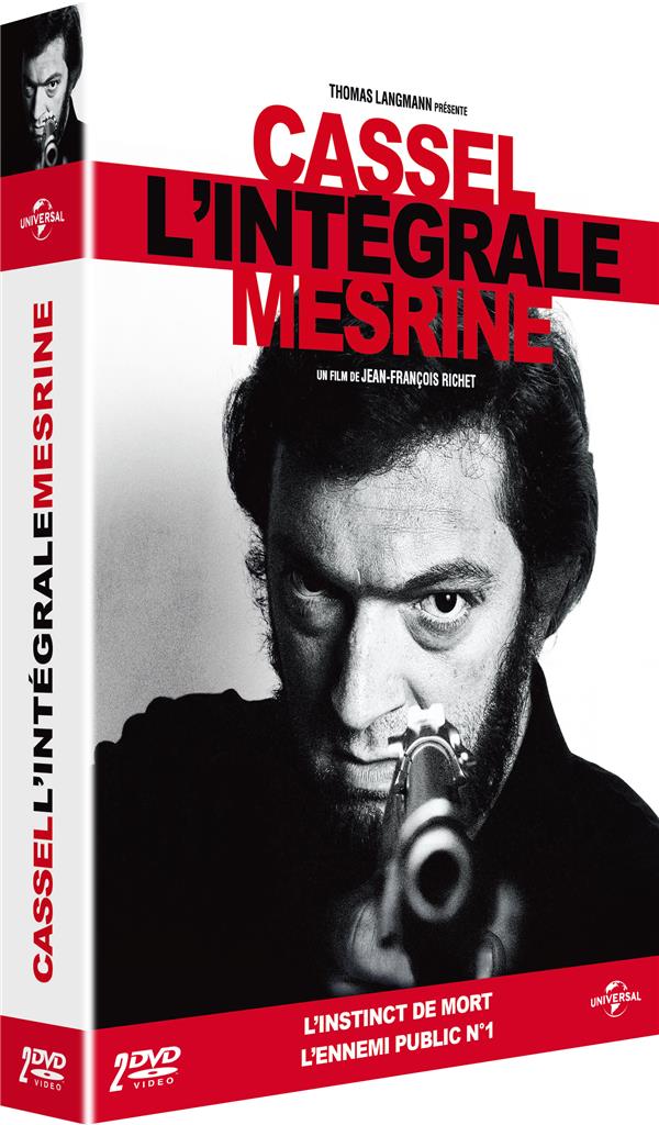Mesrine - L'intégrale : L'instinct de mort + L'ennemi public n°1 [DVD] - flash vidéo