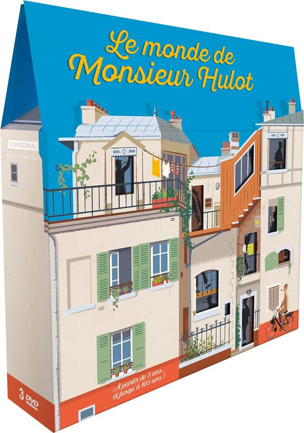 Coffret Le Monde De Monsieur Hulot 3 Films [DVD] - flash vidéo