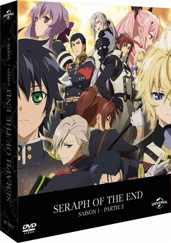 Coffret Seraph Of The End, Saison 1, Vol. 2 [DVD] - flash vidéo
