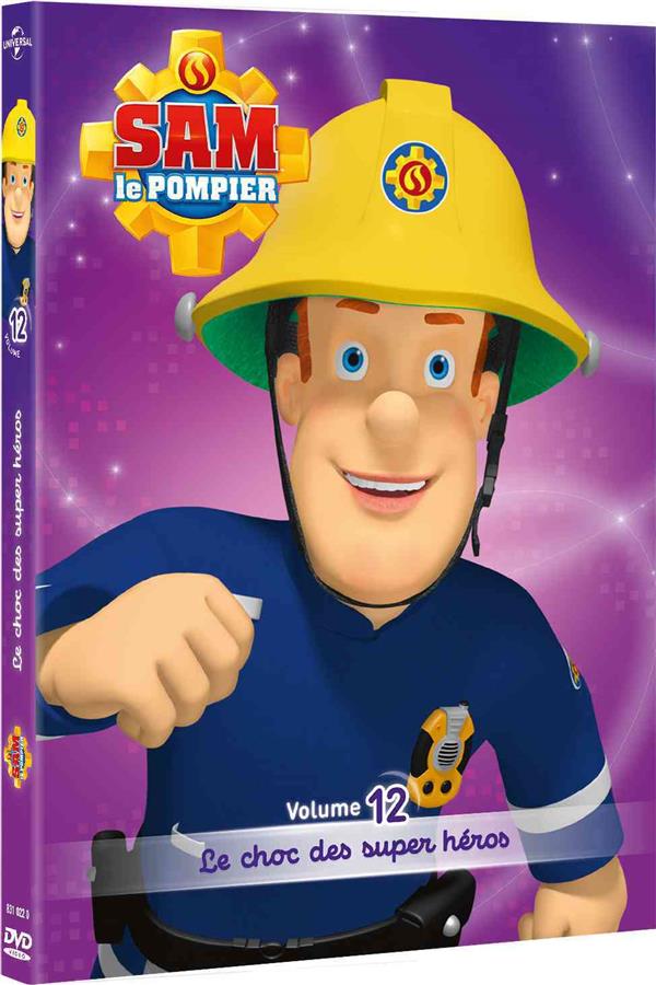 Sam le Pompier - Volume 12 : Le choc des super-héros [DVD]