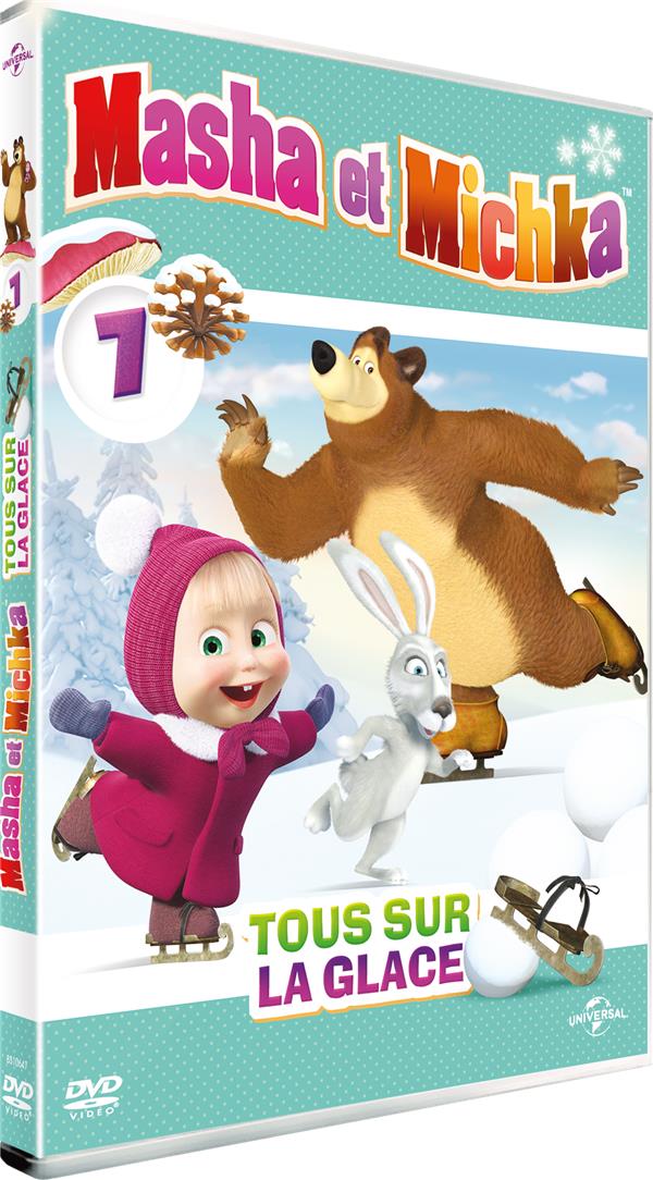 Masha et Michka - 7 - Tous sur la glace [DVD] - flash vidéo