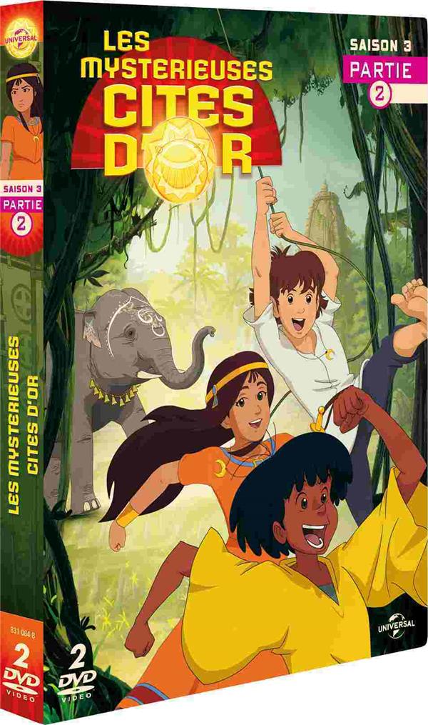 Les Mystérieuses Cités d'Or - Saison 3 - Partie 2 [DVD] - flash vidéo