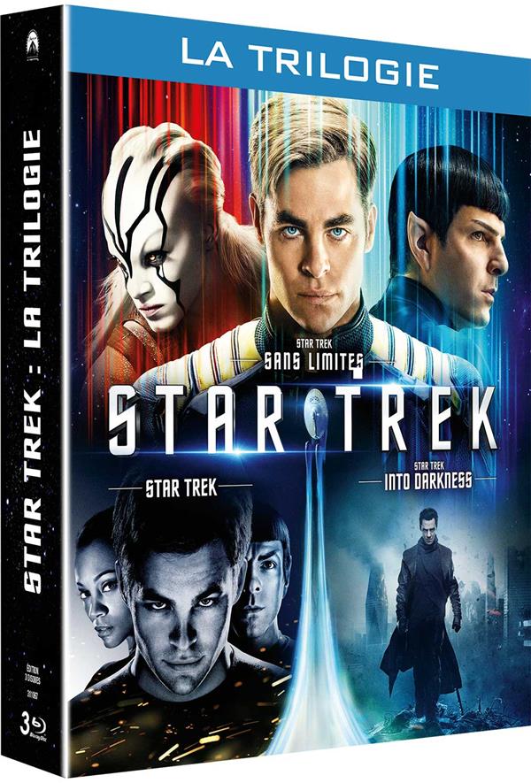 Star Trek : La trilogie - Star Trek + Star Trek Into Darkness + Star Trek Sans limites [Blu-ray]