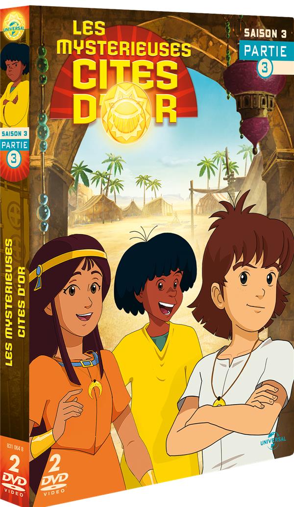 Les Mystérieuses Cités d'Or - Saison 3 - Partie 3 [DVD] - flash vidéo