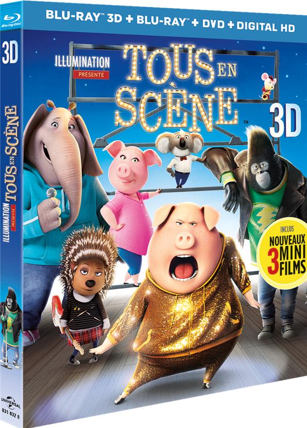 Tous en scène [Blu-ray 3D] - flash vidéo