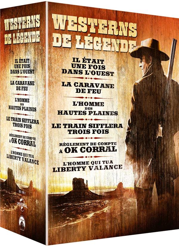 Westerns de légende - Coffret 6 films [DVD]