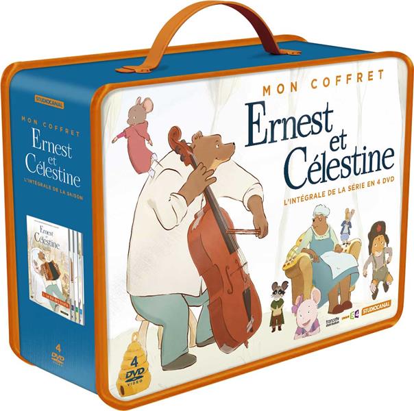 Coffret Intégrale Ernest Et Célestine, 26 épisodes [DVD] - flash vidéo