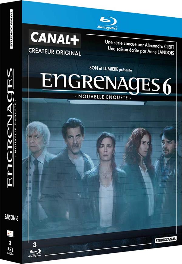 Engrenages - Saison 6 [Blu-ray] - flash vidéo