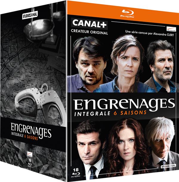 Engrenages - Intégrale 6 saisons [Blu-ray] - flash vidéo