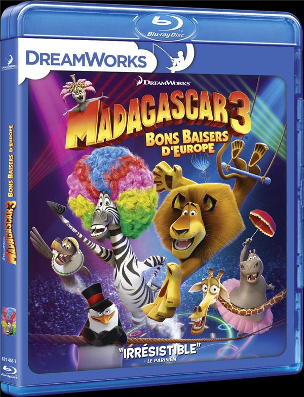 Madagascar 3 : Bons baisers d'Europe [Blu-ray]