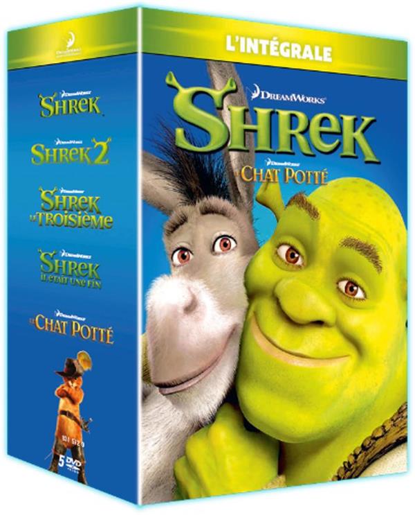 L'Intégrale Shrek + Le Chat Potté [DVD]
