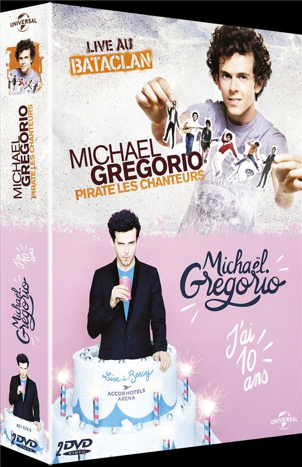 Michaël Gregorio - Pirate les chanteurs + J'ai 10 ans [DVD] - flash vidéo