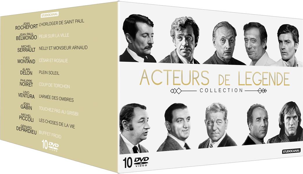 Coffret Acteurs De Légende 10 Films [DVD]