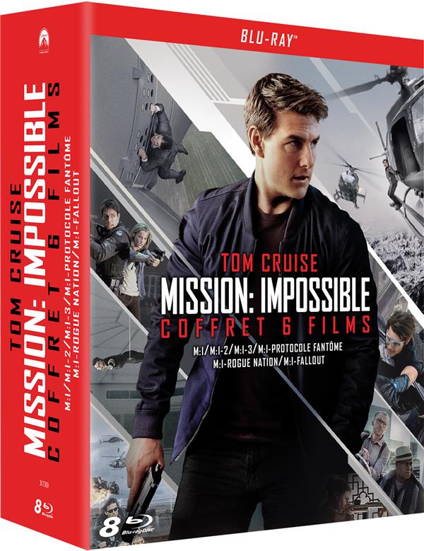 Mission : Impossible - Collection 6 films [Blu-ray]