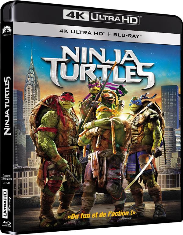 Ninja Turtles [4K Ultra HD] - flash vidéo