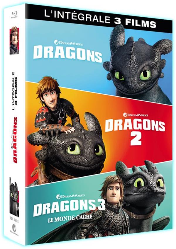 Intégrale Dragons [Blu-ray]
