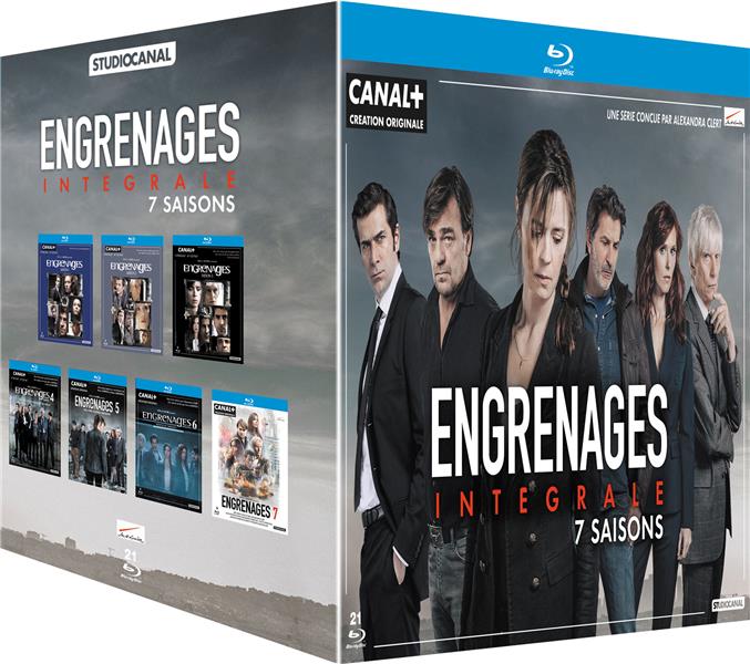 Engrenages - Intégrale 7 saisons [Blu-ray] - flash vidéo