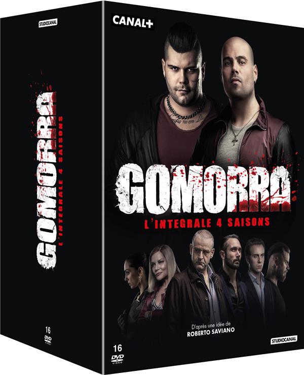 Coffret Gomorra, Saisons 1 à 4 [DVD] - flash vidéo