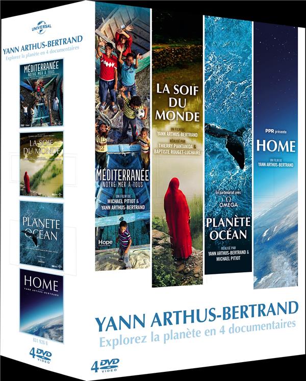 Coffret Yann Arthus-Bertrand 4 Films [DVD] - flash vidéo