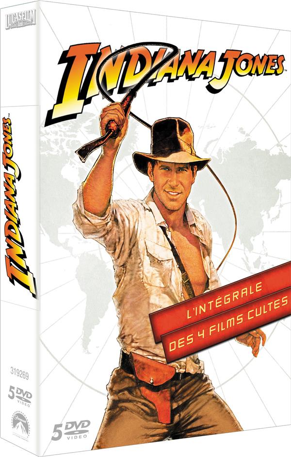Indiana Jones - L'intégrale [DVD] - flash vidéo