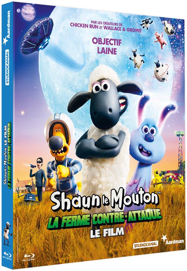 Shaun le Mouton, le film : la ferme contre-attaque [Blu-ray] - flash vidéo