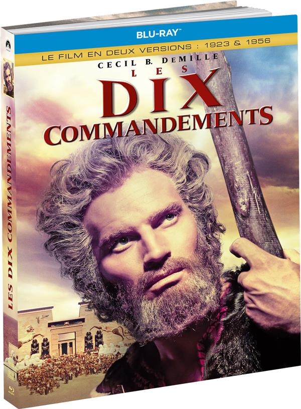 Les Dix commandements (versions de 1923 et 1956) [Blu-ray] - flash vidéo