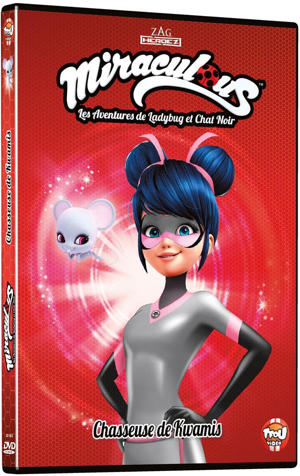 Miraculous, les aventures de LadyBug et Chat Noir - 15 - Chasseuse de Kwamis [DVD] - flash vidéo