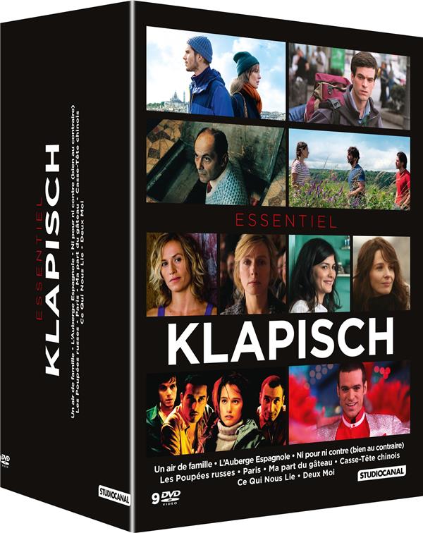 Coffret Cédric Klapisch L'essentiel 9 Films [DVD] - flash vidéo