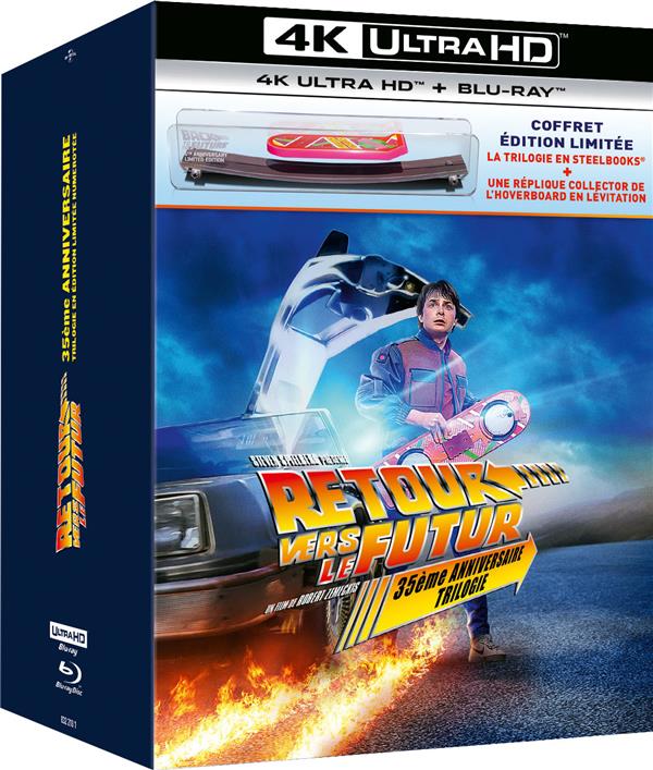 Retour Vers Le Futur : Trilogie [Combo Blu-Ray, Blu-Ray 4K]