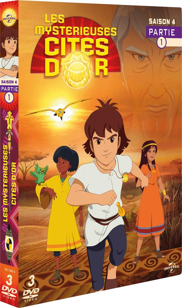 Les Mystérieuses Cités d'Or - Saison 4 - Partie 1 [DVD] - flash vidéo