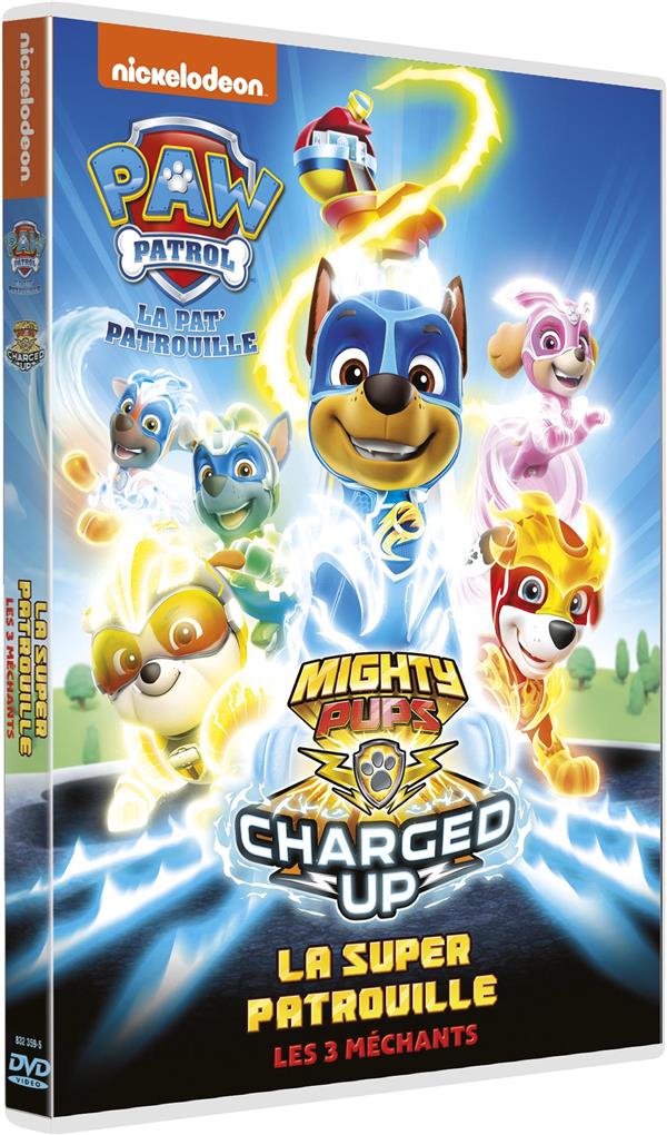 Paw Patrol, La Pat' Patrouille - 39 - Mighty Pups : La Super Patrouille - Les 3 méchants [DVD] - flash vidéo