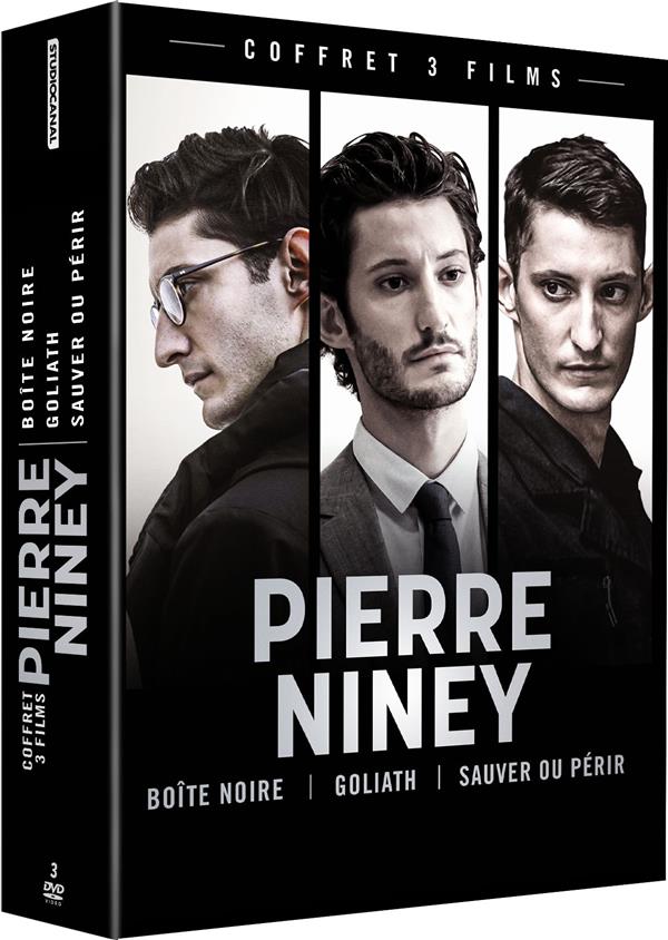 Pierre Niney - Coffret 3 films : Boîte noire + Goliath + Sauver ou périr [DVD]