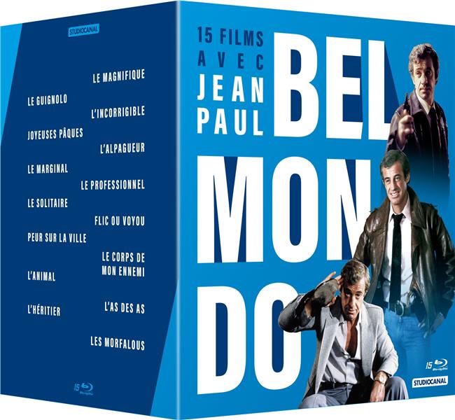 15 films avec Jean-Paul Belmondo [Blu-ray] - flash vidéo