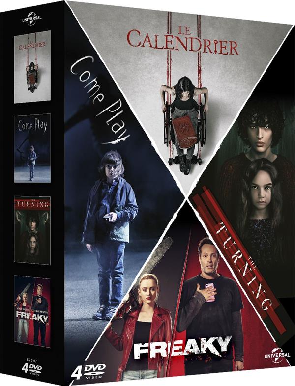 Coffret : Le Calendrier + Come Play + The Turning + Freaky [DVD] - flash vidéo