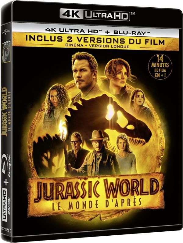 Jurassic World : Le Monde d'après [4K Ultra HD]