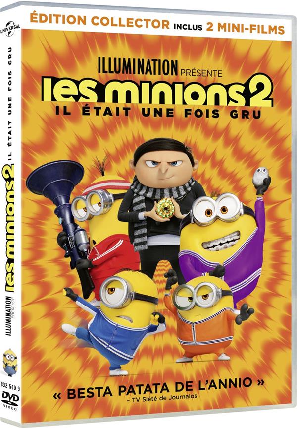 Les Minions 2 : Il était une fois Gru [DVD] - flash vidéo