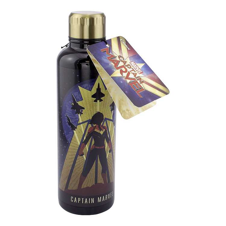 § Marvel - Captain Marvel Water Bottle - flash vidéo