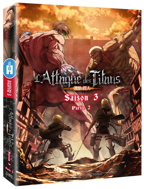 L'Attaque des Titans - Saison 3, Box 2/2 [DVD]
