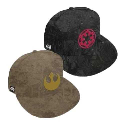 Star Wars Rogue One Empire Insignia Flap Peak Cap - flash vidéo
