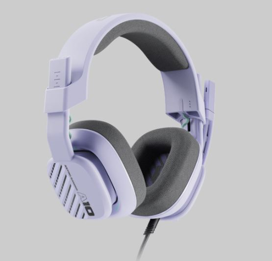 Astro - Casque de jeu filaire A10 Gen 2 Lilas Astéroïde pour PC/Mac, PS5, Xbox Series X|S, Switch et Mobile - flash vidéo