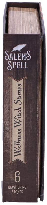 Kit De Sorcellerie De Salem Ensemble De Six Pierres De Bien-Être Pour Les Sorcières Dans Une Boîte Décorée - flash vidéo