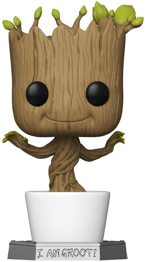 Funko Pop! POP Marvel: GotG- 18" Dancing Groot - flash vidéo