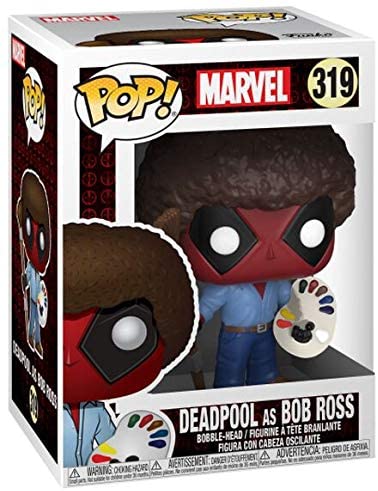 Funko Pop! Marvel Deadpool Playtime Deadpool Bob Ross - flash vidéo