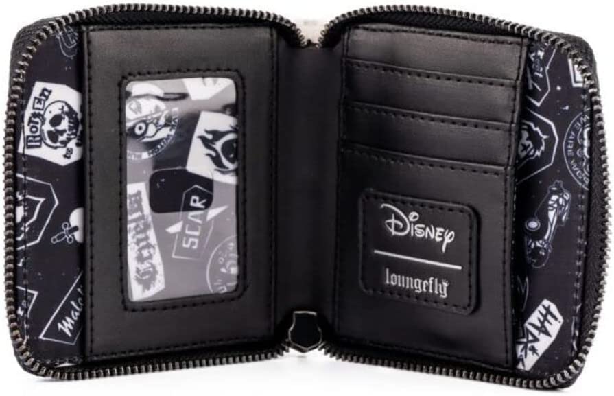 Loungefly: Disney - Villains Club Polaroid Zip Wallet - flash vidéo